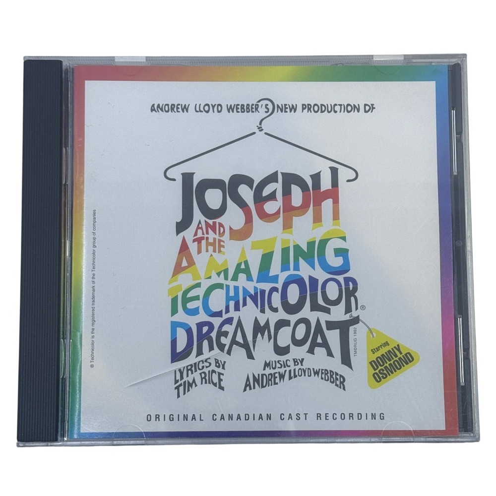 Joseph and the Amazing Technicolor Dreamcoat Original Canadian Cast CD 1992